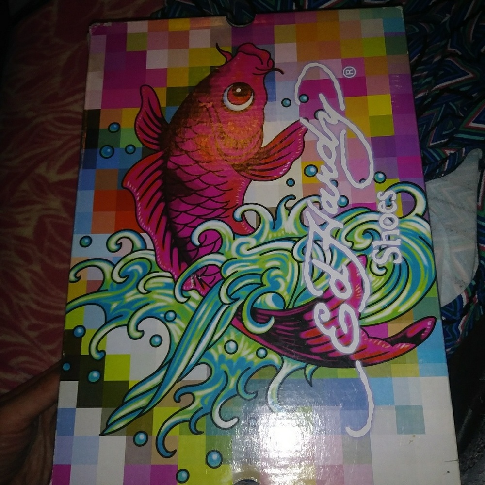 Ed Hardy heels - Picture 6 of 7